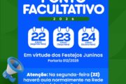 Prefeitura de Casa Nova decreta pontos facultativos de 22 a 24 de junho
