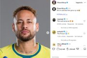 Neymar diz que Copa de 2026 é a última da carreira
