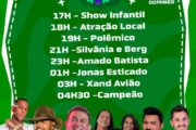 Festa do Interior de Casa Nova chega ao último dia com grandes atrações; Confira a programação