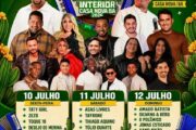 Falta 1 dia! Começa nesta sexta-feira (10) a Festa do Interior 2026 em Casa Nova com grandes atrações