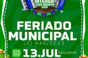 Casa Nova é feriado nesta segunda-feira (13) após Festa do Interior, segundo legislação municipal; confira 