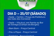 Prefeitura de Casa Nova realiza Dia D da Campanha de Vacinação Antirrábica para cães e gatos neste sábado (25)
