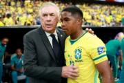 Ancelotti coloca Endrick, Estêvão e Rayan como futuro da seleção brasileira