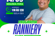 Rádio Beira Rio FM anuncia estreia do Programa Ranniery Alves