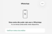 Usuários do WhatsApp relatam conta bloqueada pela plataforma