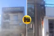 Cartório Civil de Juazeiro registra princípio de incêndio