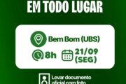 Projeto “CAPS em Todo Lugar” chega ao distrito de Bem Bom, em Casa Nova, nesta segunda-feira (21)