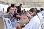 Mais de 2 mil pessoas recebem atendimento em Santana do Sobrado, Casa Nova, em ação no final de semana