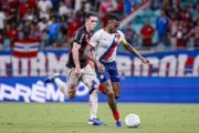 Bahia só fica atrás de Flamengo e Palmeiras em rodadas no G8 desde 2024; Jean Lucas esteve em 90% dos jogos