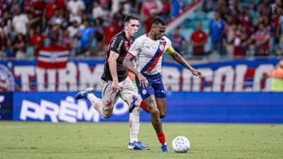 Bahia só fica atrás de Flamengo e Palmeiras em rodadas no G8 desde 2024; Jean Lucas esteve em 90% dos jogos