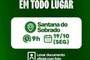 Pacientes de Santana do Sobrado, em Casa Nova, recebem atendimento de saúde mental com CAPS em Todo Lugar na segunda-feira (19)